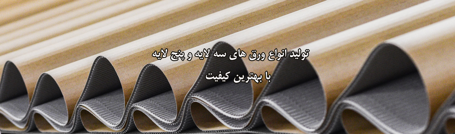تولید انواع ورق های سه لایه و پنج لایه با بهترین کیفیت